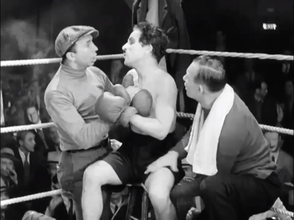 charlie chaplin boxe